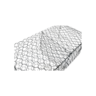 0.5 mm PVC Spessore Galfan Leggio Galvanizzato Mesh Gabion Basket