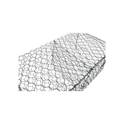 Cesto di gabioni in lega rivestito con Galfan con rivestimento in PVC da 0,5 mm resistenza alla trazione 350-550N/mm2