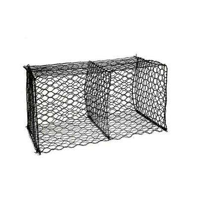 2x1x1m Cesto esagonale di gabion in acciaio tessuto con Zn-10%AL Resistenza alla trazione 350-550N/mm2