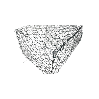2x1x1m Cesto esagonale di gabion in acciaio tessuto con Zn-10%AL Resistenza alla trazione 350-550N/mm2
