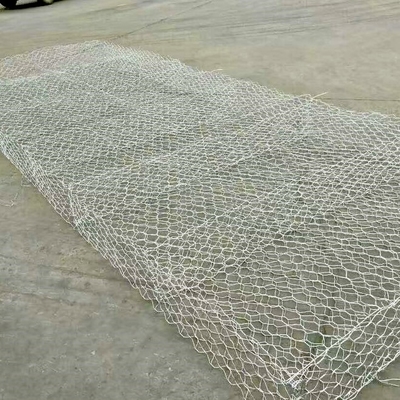 2x1x1m Cesto esagonale di gabion in acciaio tessuto con Zn-10%AL Resistenza alla trazione 350-550N/mm2