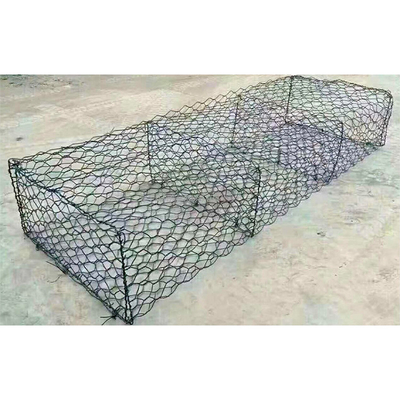 Personalizzazione Galvanizzata Lega Gabion Basket Alta resistenza alla corrosione