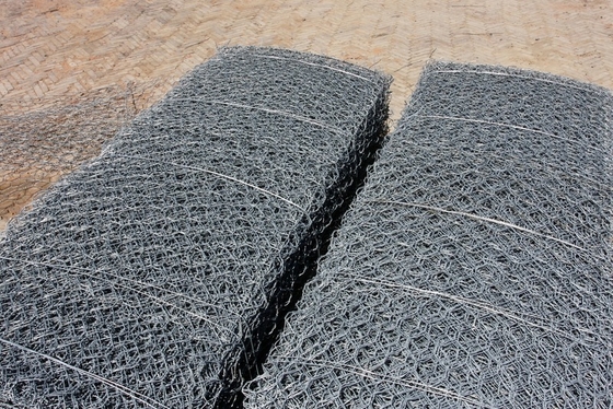 Personalizzazione Galvanizzata Lega Gabion Basket Alta resistenza alla corrosione