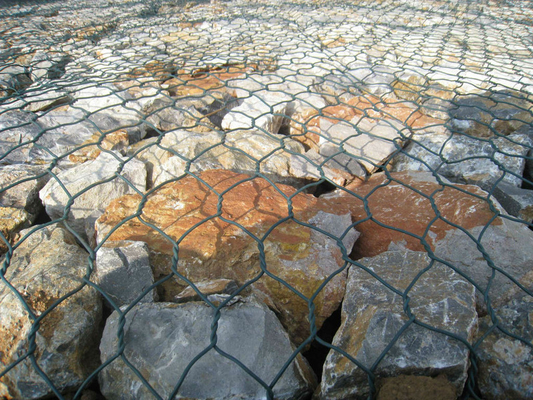 Corsa galfan saldata in gabion 6*8cm di taglia di maglia resistenza all'usura