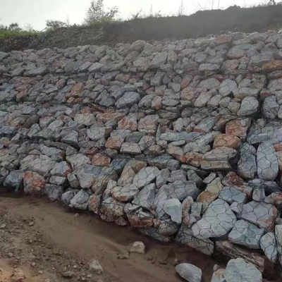 Casella di gabion di saldatura a punto confezionata con filo di Selvedge galvanizzato a caldo da 3,0 mm