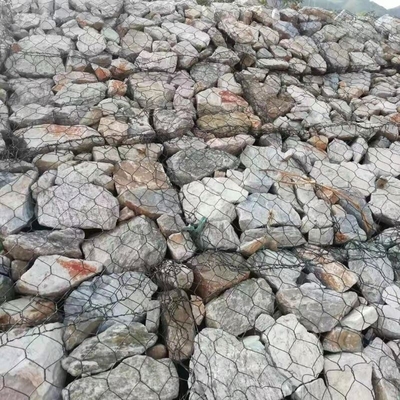 Casella di gabion di saldatura a punto confezionata con filo di Selvedge galvanizzato a caldo da 3,0 mm