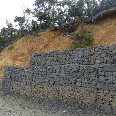 Casella galvanizzata in acciaio gabione gabbia di pietra saldata per il paesaggio murario