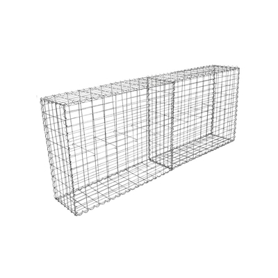 Pre-riempito Gabion Galvanizzato Pesante mesh esagonale Corsa anti corrosione per argini di fiume