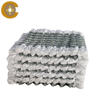 Rustproof plastica rivestita di ferro Catena di collegamento di recinzione reticolare personalizzazione