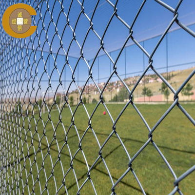 Rustproof plastica rivestita di ferro Catena di collegamento di recinzione reticolare personalizzazione