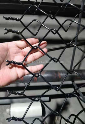 CN GABION Vendita a caldo Verde 3,0 mm Griglia galvanizzata a catena con apertura 50*50 mm
