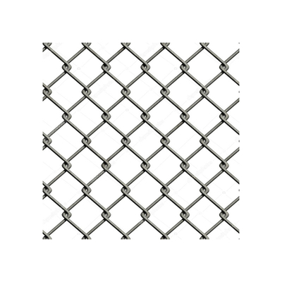 50x50 dimensione della maglia Galfan Leghe Chain Link Recinzione filo di maglia tessuto
