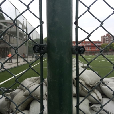 3.0 4.0 5.0mm Leggio tessuto Galfan Leggio galvanizzato Fence di collegamento a catena di filo