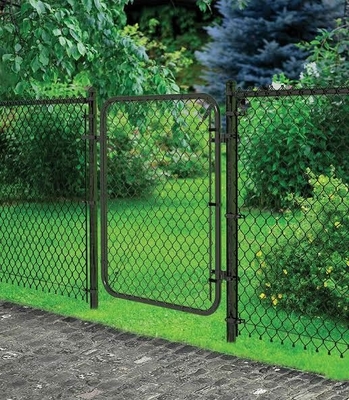 3.0 4.0 5.0mm Leggio tessuto Galfan Leggio galvanizzato Fence di collegamento a catena di filo