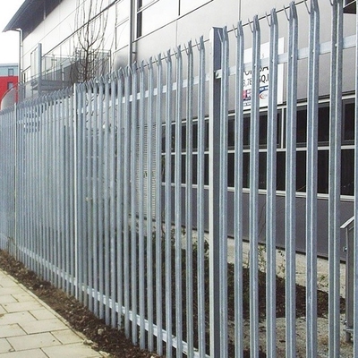 Palisade di sicurezza della piscina in plastica rivestita di ferro
