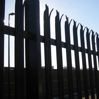 Palisade di sicurezza della piscina in plastica rivestita di ferro