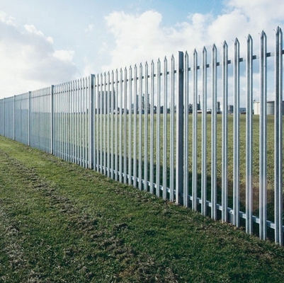 Palisade di sicurezza della piscina in plastica rivestita di ferro