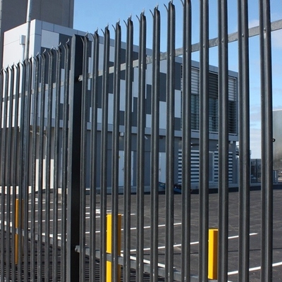 Palisade di sicurezza della piscina in plastica rivestita di ferro