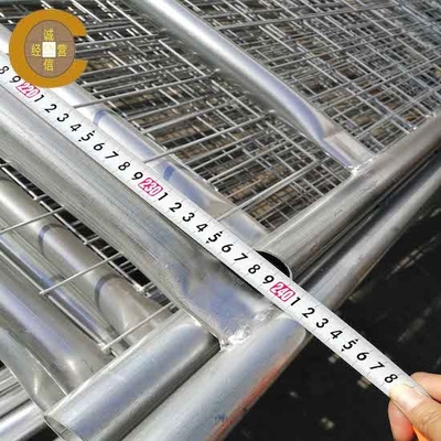 Pannello galvanizzato temporaneo di recinzione del cantiere per la separazione dei pedoni