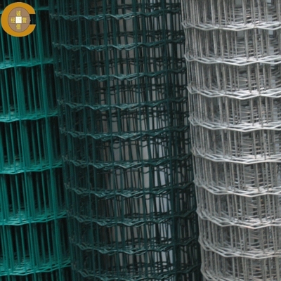 2x2 3/8 pollici di plastica rivestito Saldato rete di filo di rete recinzione resistente all'erosione roll