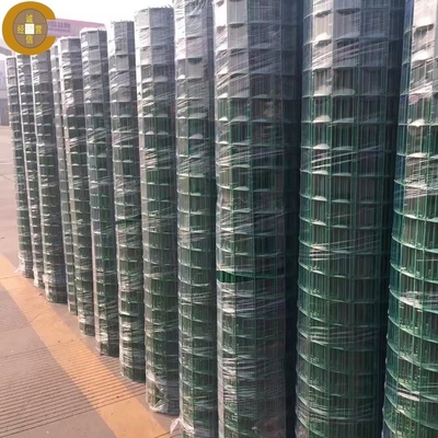 2x2 3/8 pollici di plastica rivestito Saldato rete di filo di rete recinzione resistente all'erosione roll