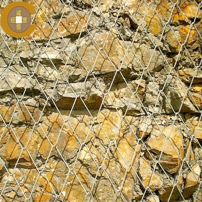 Catena di collegamento Rockfall Wire Mesh per la protezione del pendio