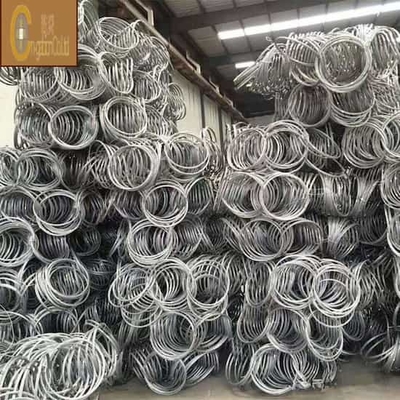 Griglia galvanizzata a maglia di diamante per scudi di caduta di roccia