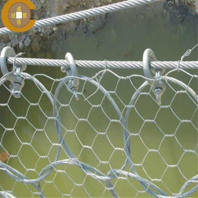 SNS flessibile Protezione da cadute di roccia molle Ring Wire Mesh per la protezione dei pendii
