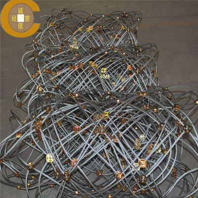 SNS flessibile Protezione da cadute di roccia molle Ring Wire Mesh per la protezione dei pendii