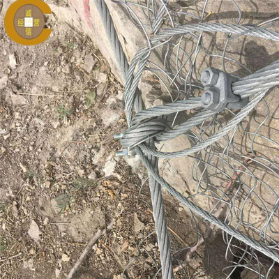 SNS flessibile Protezione da cadute di roccia molle Ring Wire Mesh per la protezione dei pendii