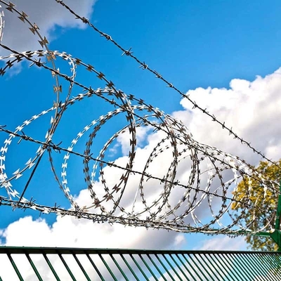 Fuoco di ferro a basso tenore di carbonio per recinzioni di sicurezza
