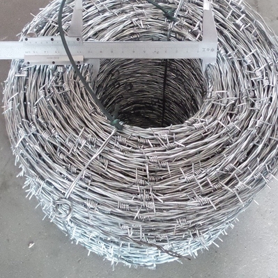 Galvanizzata, con un solo rasoio, di filo spinato di ferro spinato