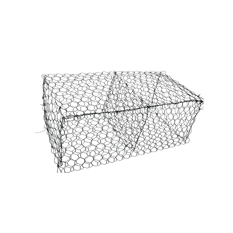 2x1x1m Cesto esagonale di gabion in acciaio tessuto con Zn-10%AL Resistenza alla trazione 350-550N/mm2