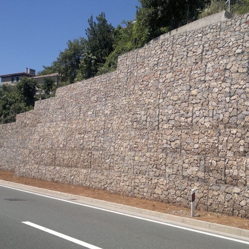 Gabioni galvanizzati in lega galvanizzata 1*1*1M o dimensioni personalizzate