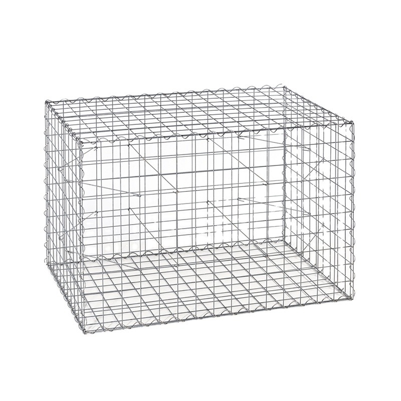 Pre-riempito Gabion Galvanizzato Pesante mesh esagonale Corsa anti corrosione per argini di fiume